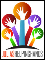 Julia's Helping Hands 650-245-8978 Logo